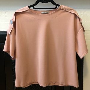 Zara Blouse with Shoulder Detail